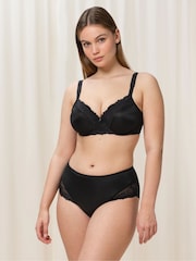 Черный - Мягкий бюстгальтер на косточках Triumph Ladyform - Изображение 1 из 7