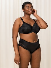 Черный - Мягкий бюстгальтер на косточках Triumph Ladyform - Изображение 4 из 7