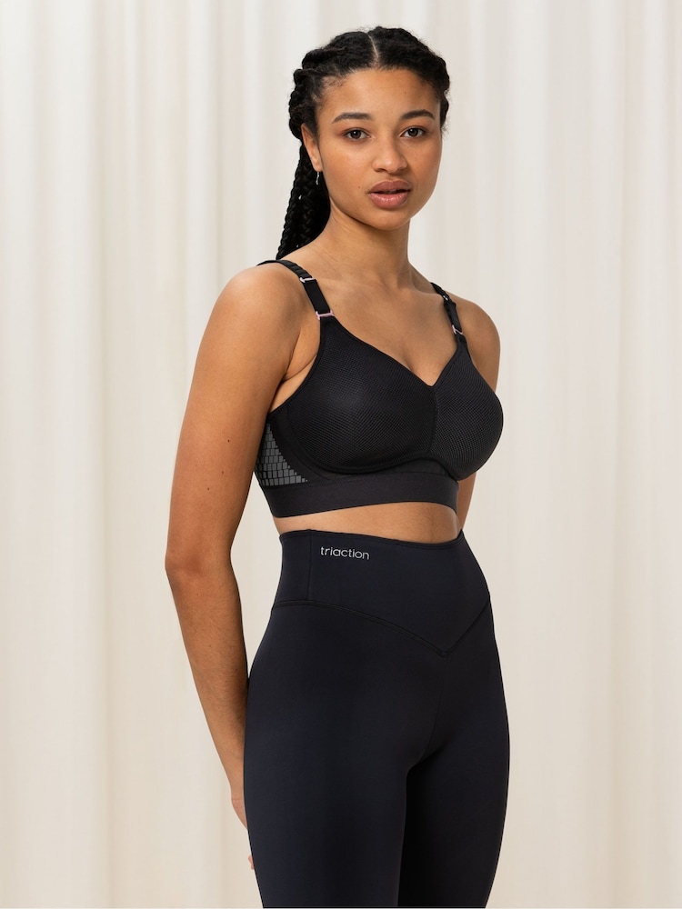 Triumph Triaction Hybrid Lite Padded Sports Bra - Image 4 of 7