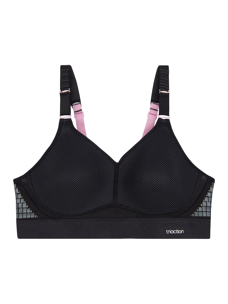 Triumph Triaction Hybrid Lite Padded Sports Bra - Image 7 of 7