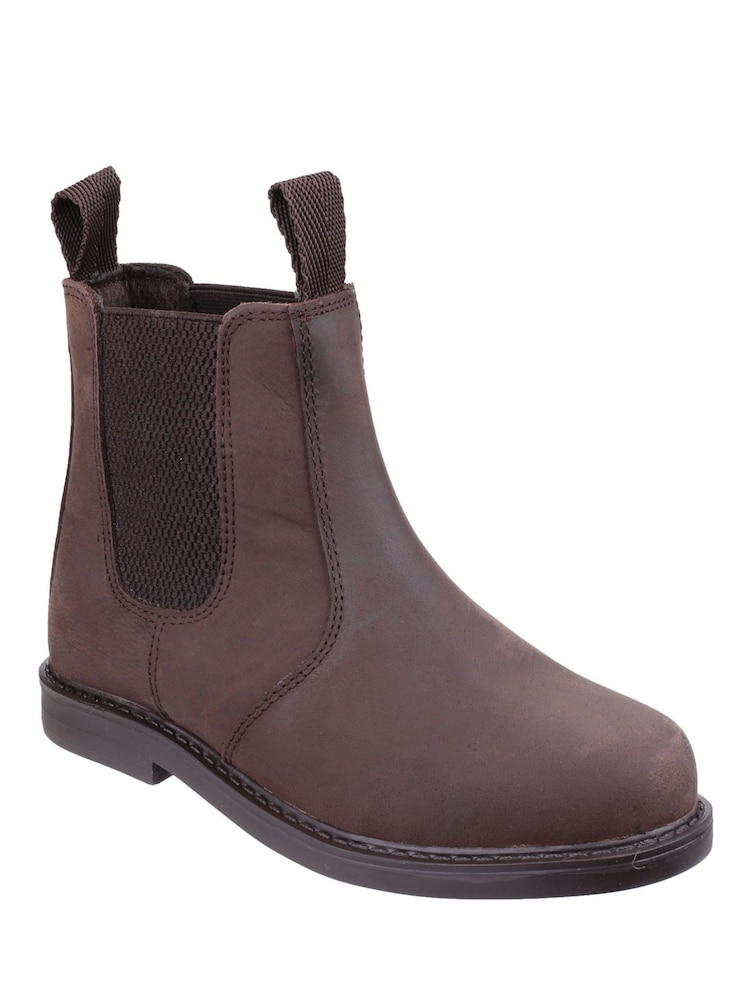 Cotswold Camberwell Pull On Dealer Brown Boots - Image 2 of 5