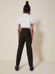 Longer Length Black Longer Length Senior Tapered Gold Snap School Trousers (9-18yrs) - Image 3 of 5