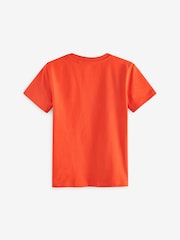 Multi Brights 100% Cotton Short Sleeve Stag Embroidered T-Shirts 4 Pack (3-16yrs) - Image 3 of 6