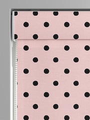 Cath Kidston Pink Spot Made To Measure Roman 100% Cotton Blinds - Image 3 of 6