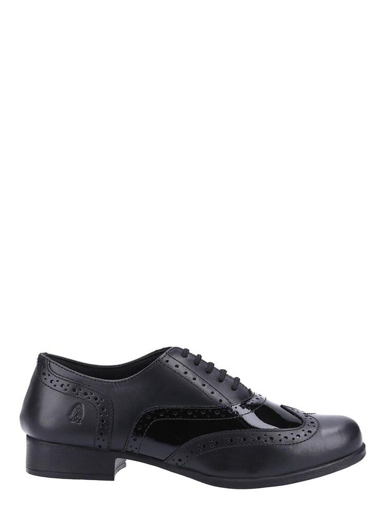 Hush Puppies Black Kada Junior School Shoes - Image 1 of 4