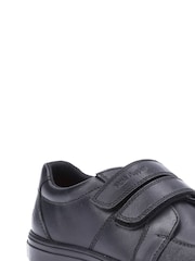 Hush Puppies Black Santos Senior School Shoes - Image 2 of 4