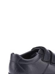 Hush Puppies Black Santos Senior School Shoes - Image 3 of 4