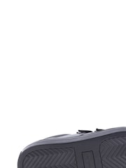 Hush Puppies Black Santos Senior School Shoes - Image 4 of 4