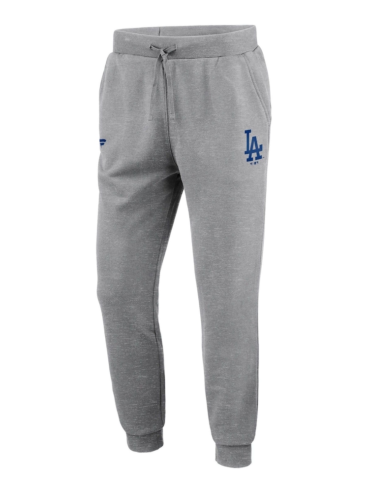 Fanatics Grey Los Angeles Dodgers Mid Essentials Jog Pants - Image 2 of 3
