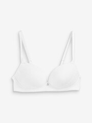 White Pad Non Wire Forever Comfort® Balcony Bra - Image 2 of 2