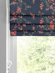 Cath Kidston Navy Millfield Blossom Made to Measure Roman Blinds - Image 2 of 6