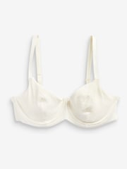 Print/Plain DD+ Rib & Cotton Balcony Bras 3 Pack - Image 5 of 5