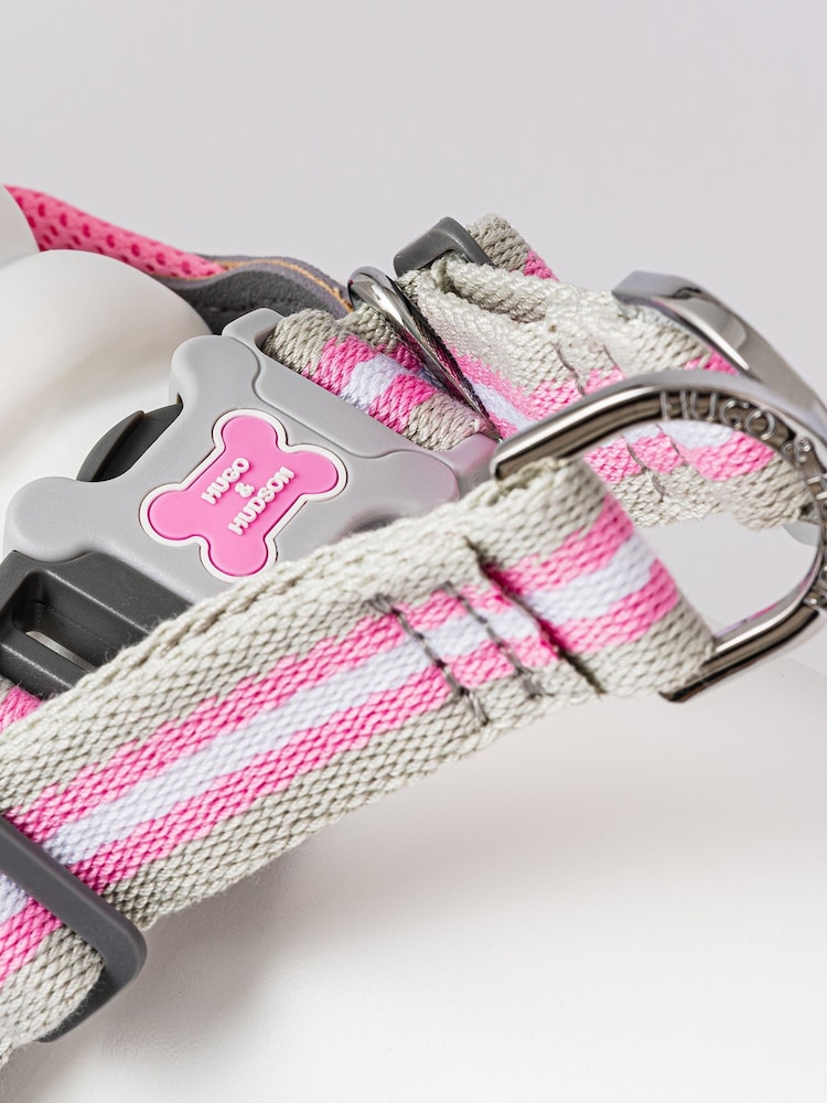Hugo & Hudson Pink Mesh Easy Dog Harness - Image 4 of 4