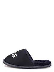 Granatowy - BOSS Logo Slippers - Image 2 of 7