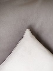 Lounging Hound Mink Brown Sofa Protector Cushion in Natural Lustre Velvet - Image 3 of 4