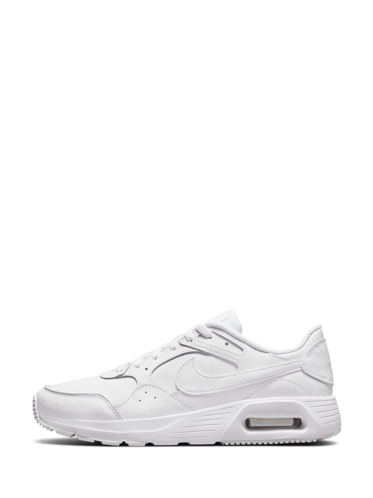 Белый - Кожаная Кроссовки Nike Air Max SC - Изображение 2 из 9