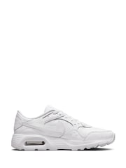 Белый - Кожаная Кроссовки Nike Air Max SC - Изображение 3 из 9