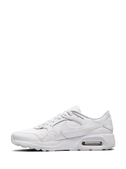 Белый - Кожаная Кроссовки Nike Air Max SC - Изображение 4 из 9