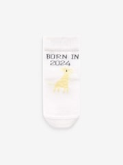 Ecru Baby Socks 2 Pack (0-12mths) - Image 2 of 3