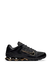 Nike Black/Gold Reax 8 TR Gym Trainers - Image 1 of 8