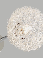 Searchlight Chrome Rowan 5 Light Flush Ceiling Light - Image 2 of 4