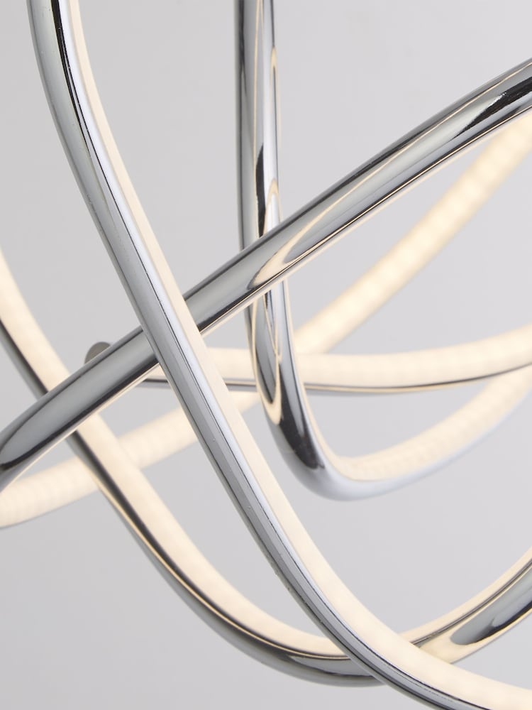 Searchlight Chrome Sage Ceiling Light - Image 2 of 4