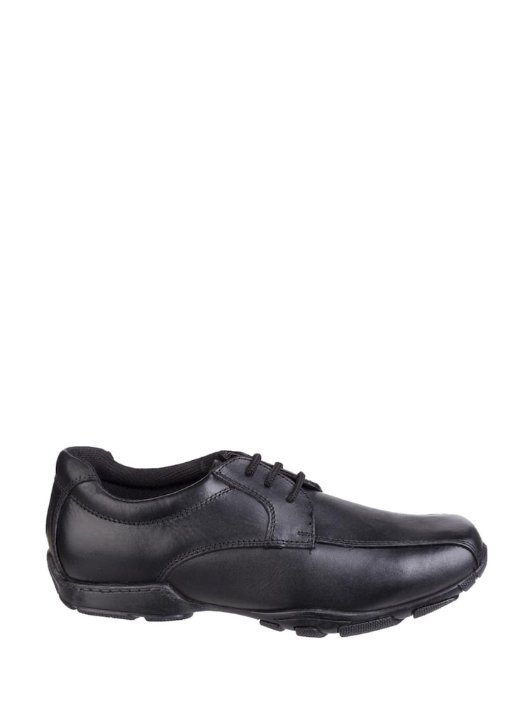 Hush Puppies Black Vincente Senior School Shoes - Image 1 of 5
