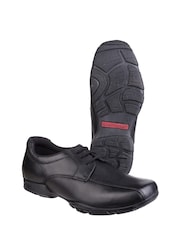 Hush Puppies Black Vincente Senior School Shoes - Image 4 of 5