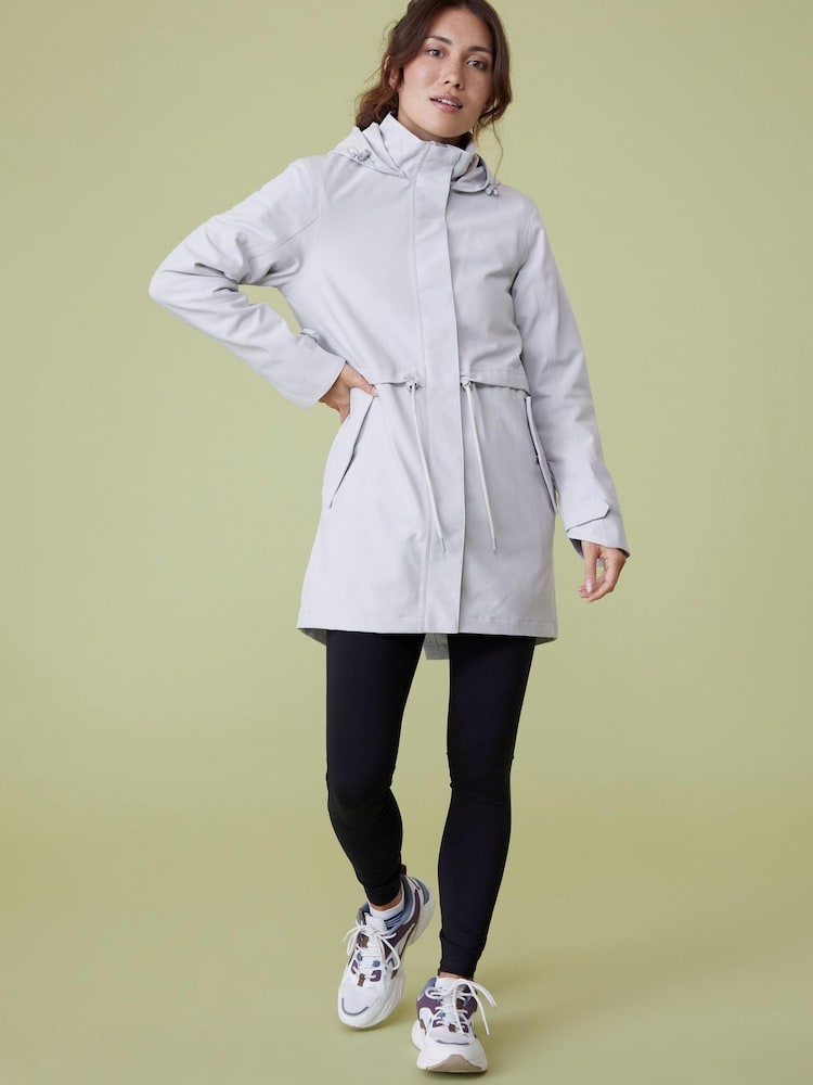 Active People Womens Grey Dipali Coat - Image 1 of 4