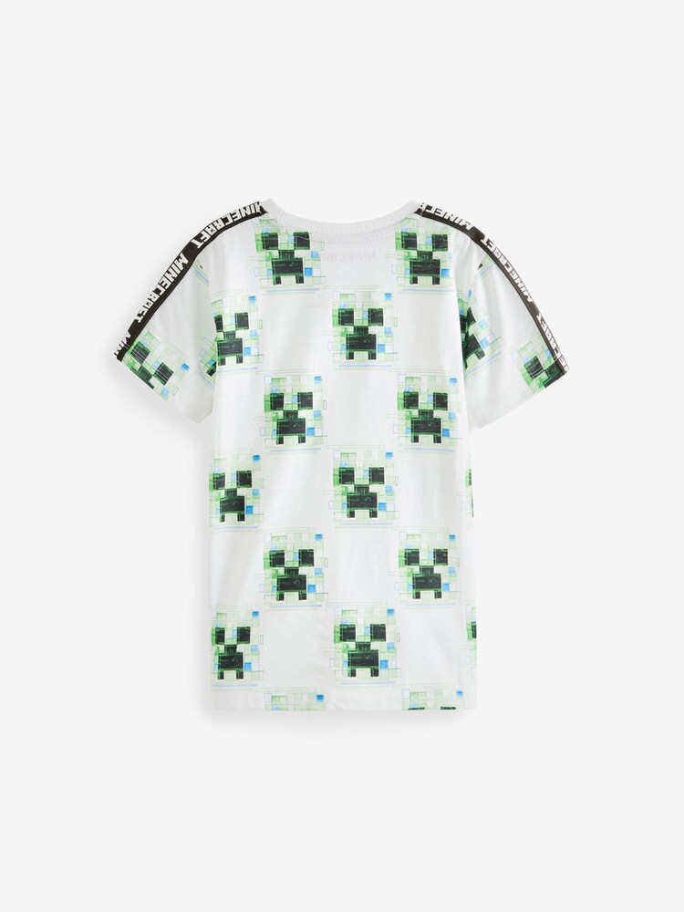 Green/Black Minecraft - Zestaw 2 krótkich piżam (3–16 lat) - Image 2 of 10