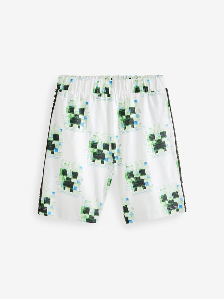 Green/Black Minecraft - Zestaw 2 krótkich piżam (3–16 lat) - Image 5 of 10