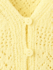Mango Yellow Knit Vest Top - Image 7 of 7