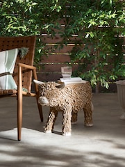 Natural Hamish The Highland Cow Sofa Side Table - Image 1 of 7