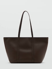 Mango Brown Large Tote Bag - Image 2 of 6