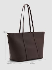 Mango Brown Large Tote Bag - Image 3 of 6