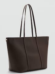 Mango Brown Large Tote Bag - Image 4 of 6