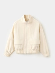 Mango Cream Lightweight Utility Jacket - Image 5 of 7