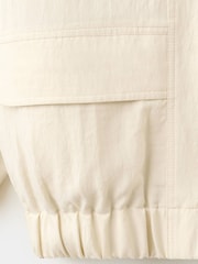 Mango Cream Lightweight Utility Jacket - Image 6 of 7