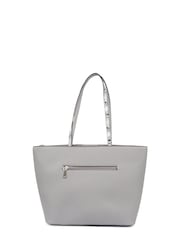 Bellissimo Black Ladies Multi-Texture Tote Bag - Image 2 of 3