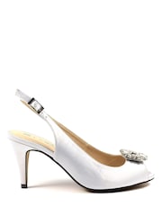 Lunar Venice Peep Toe Slingback Sandals - Image 1 of 6