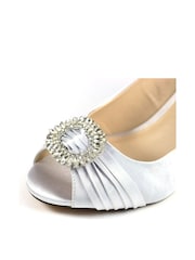 Lunar Valerie Peep Toe Court Shoes - Image 5 of 5