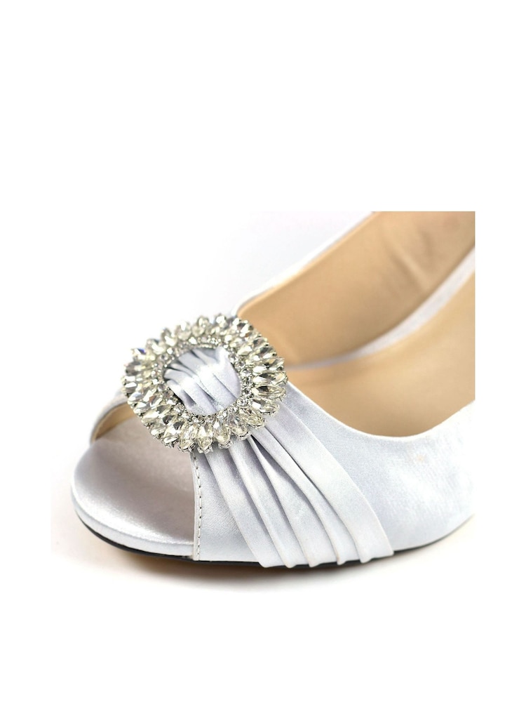 Lunar Valerie Peep Toe Court Shoes - Image 5 of 5