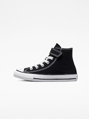 أسود - حذاء رياضي بقبة مرتفعة للأطفال ‪1V‬ من Converse - صورة 2 من 7