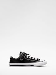 Converse Black 1V Chuck Ox Junior Trainers - Image 1 of 7