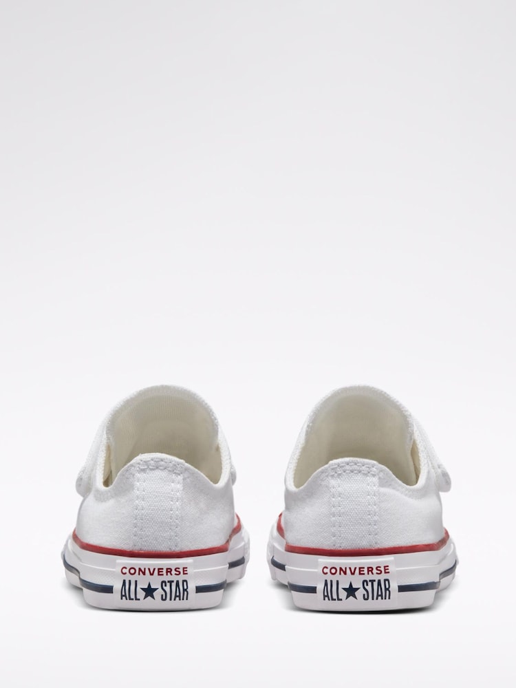 Biały - Trampki dziecięce Converse 1V Chuck Ox - Image 5 of 7