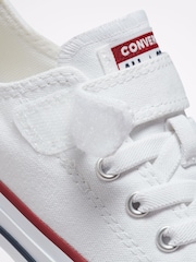 أبيض - حذاء رياضي للأطفال ‪1V Chuck Ox‬ من Converse  - صورة 7 من 7