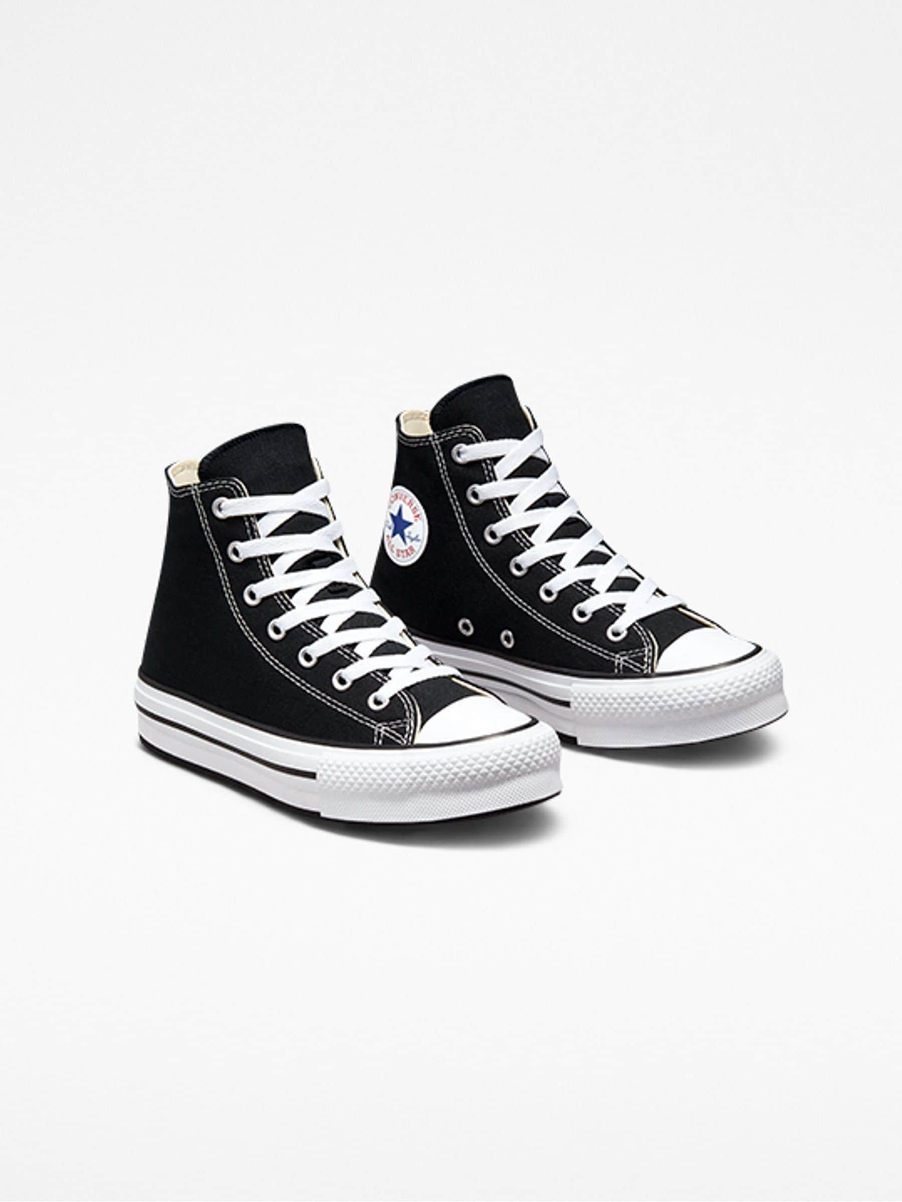 Youth converse black top