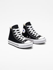 Черный - Высокие кроссовки для подростков Converse Eva Lift - Изображение 8 из 11