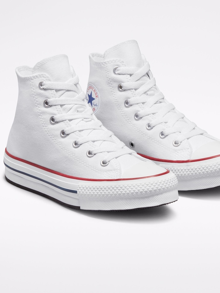 Wit - Converse - Eva Lift Youth hoge sneakers - Image 6 of 9