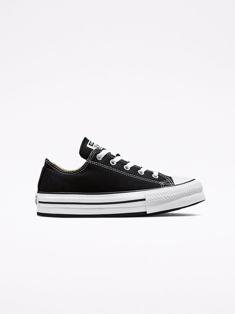 Converse Black EVA Lift Chuck Ox Youth Trainers - Image 1 of 6